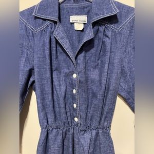 Toni Todd 1970’s Vintage Denim Dress